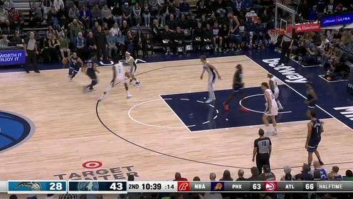 《NBA全场集锦》NBA常规赛：魔术vs森林狼第2节中文解说回放