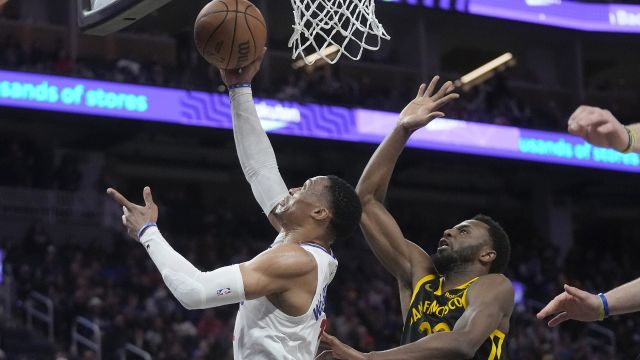 快船130-125勇士 库里空砍41分 快船末节三分神准逆转勇士