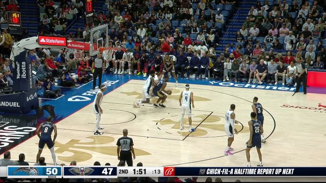 魔术117-108鹈鹕 班凯罗32+6魔术力克鹈鹕拿下三连胜