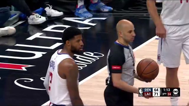 NBA常规赛：掘金vs快船英文原声全场回放