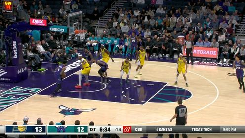 《NBA全场集锦》这就是球队的特色！ 哈利伯顿反击接球双手暴扣得手