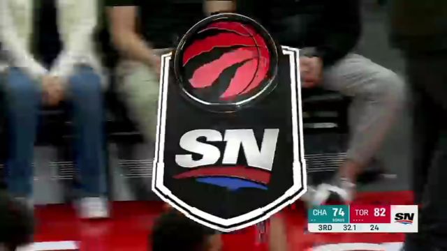 NBA常规赛：黄蜂vs猛龙第3节英文原声回放