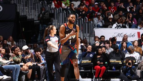 《NBA全场集锦》【原声】篮网122-119奇才 卡姆-托马斯狂砍38分篮网加时险胜奇才