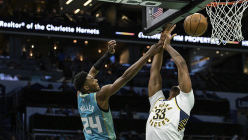 《NBA全场集锦》【原声】步行者115-99黄蜂 步行者六人上双战胜黄蜂终结连败