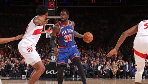 《NBA全场集锦》【球星】兰德尔vs猛龙集锦 全场18+16+10攻传一体斩获三双