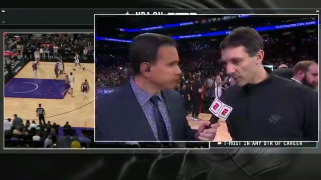 NBA常规赛：雷霆vs太阳第2节英文原声回放
