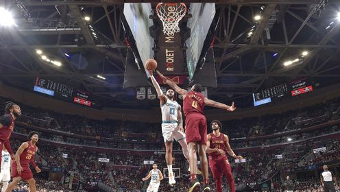 《NBA骑士》【原声】黄蜂92-115骑士 骑士全民皆兵轻取黄蜂