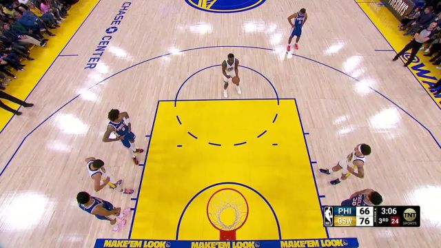 76人vs勇士第3节中文解说回放