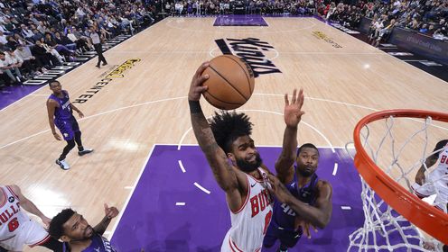 《NBA全场集锦》【原声】公牛113-109国王 怀特德罗赞合砍70分公牛险胜国王
