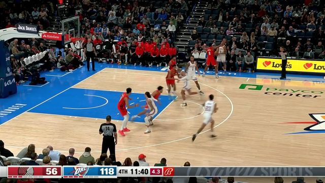 回顾开拓者vs雷霆交战记录 两只青年军的较量谁能笑到最后