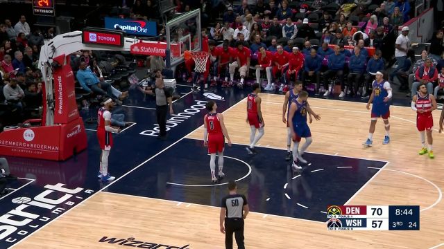 进攻万花筒！约基奇波普双人配合完成高打板2+1