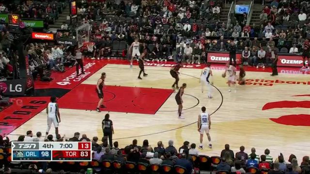 NBA常规赛：魔术vs猛龙第4节中文解说回放