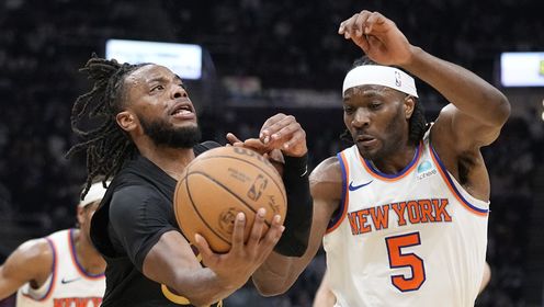 《NBA骑士》【球星】加兰vs尼克斯集锦 拿下19+5三分8投5中难挽颓势
