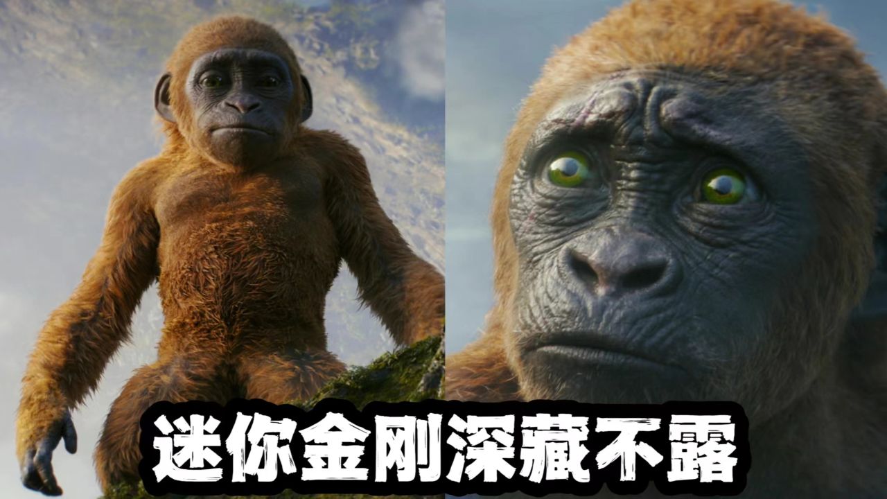 《哥斯拉大战金刚2》隐藏伏笔!小金刚深不可测,金刚后继有人