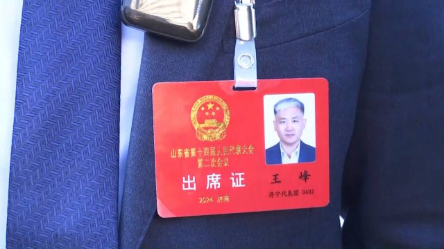 2024山东两会|省人大代表王峰:企业在山东良好营商环境下可以放心干事 放心发展