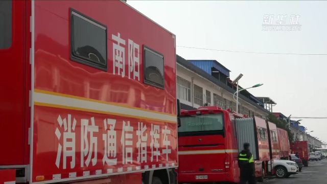 现场报道:河南方城县一学校宿舍发生火灾 13人遇难