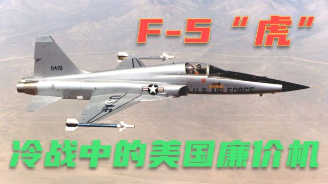 F5“虎” 大洋彼岸的自由战士 冷战中的美国廉价战机