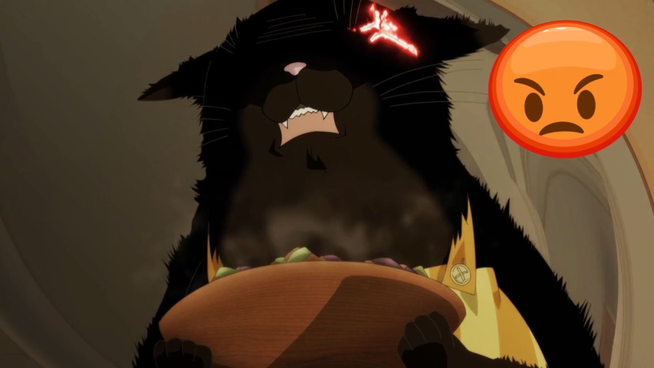 "谕吉真是善解人意的猫咪"《能干的猫今天也忧郁》搞笑场面【02】