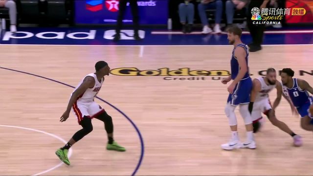 2023/24赛季NBA常规赛：热火 VS 国王 全场回放