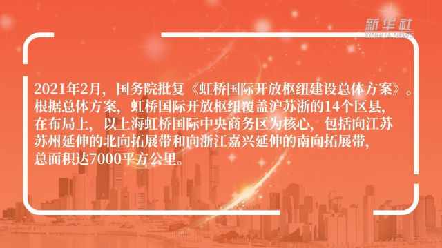 虹桥国际开放枢纽经济密度达4亿元/平方公里