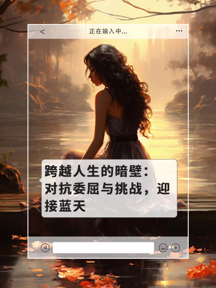 跨越人生的暗壁