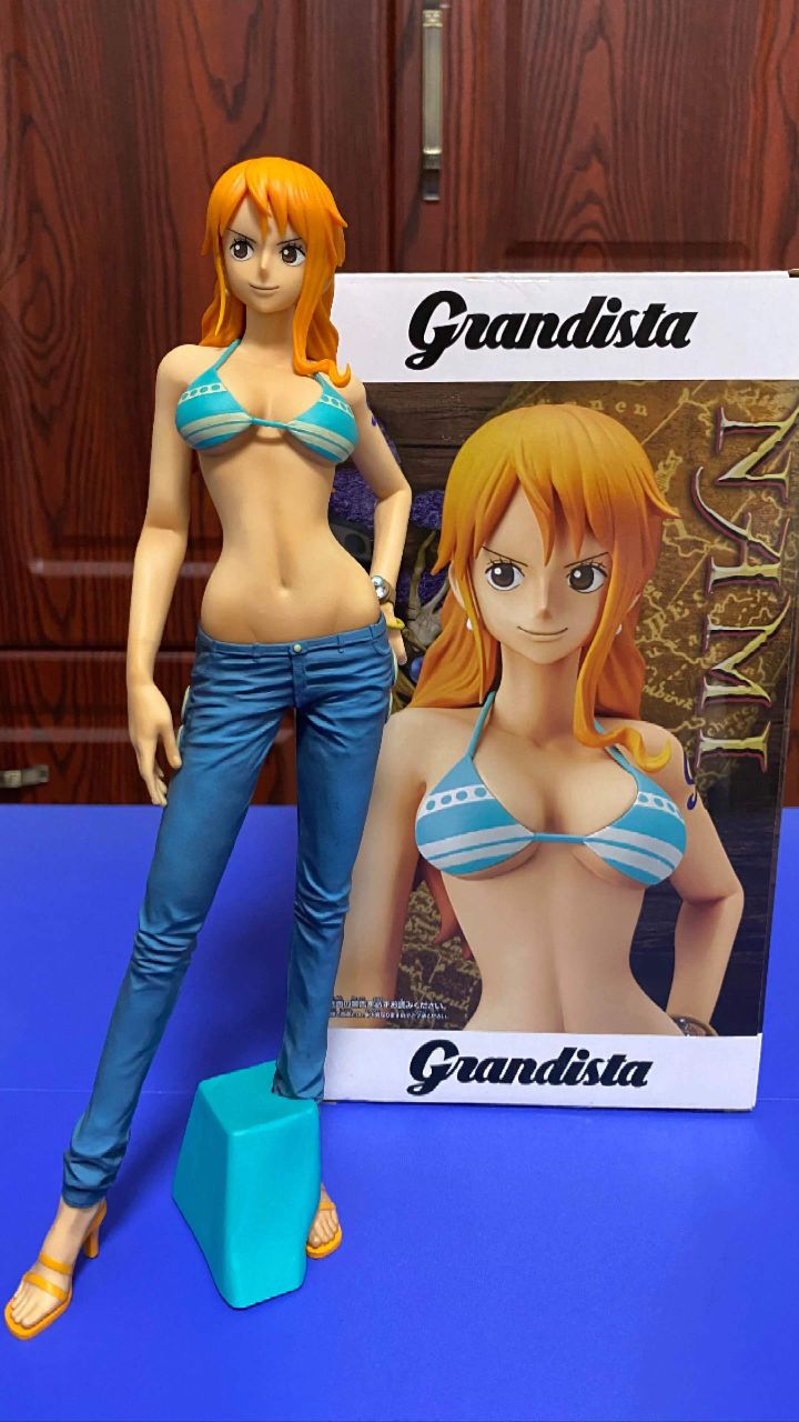 万代眼镜厂grandista系列娜美海贼王景品手办开箱分享
