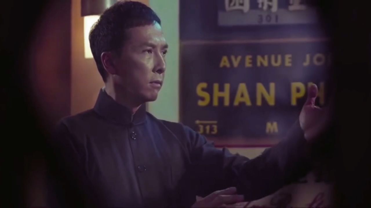 甄子丹名场面:我要打十个