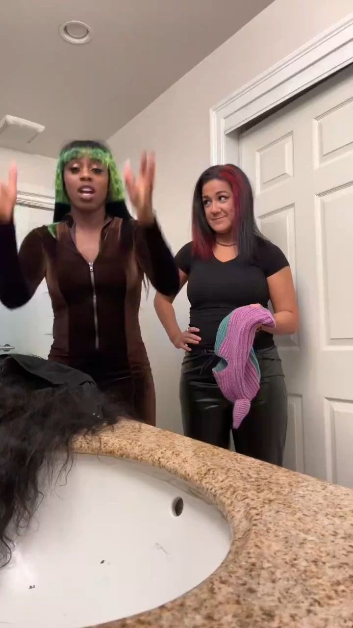 wwe stars put on disguises to watch mercedes moné make her aew