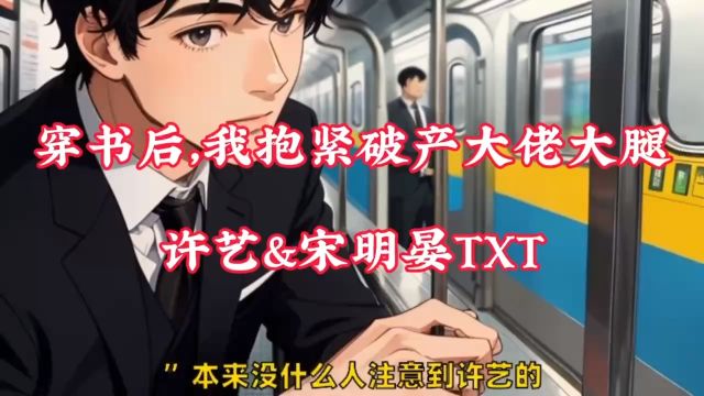 《穿书后,我抱紧破产大佬大腿》许艺&宋明晏TXT.全本无删,网友超高评分,建议速看~