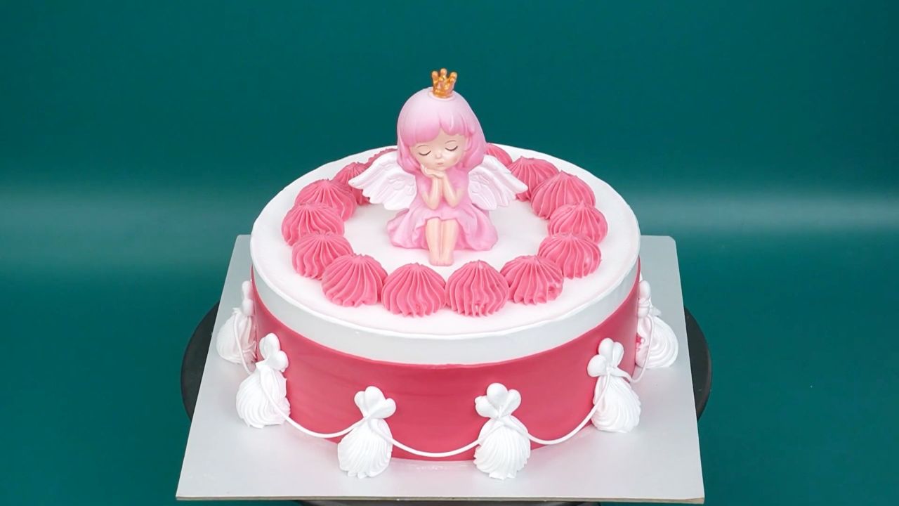 小天使蛋糕装饰创意