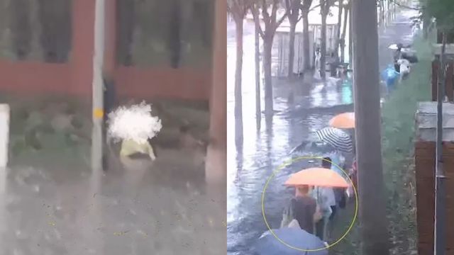 男子暴雨中栽进积水溺亡,家属状告市政部门,法院驳回:无必然关系