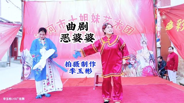 曲剧《恶婆婆》演唱十姐妹艺术团张小欣赵桂花