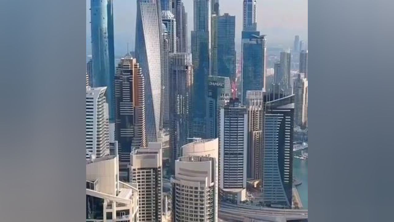 夜景 #趣闻趣事 #建筑景观#迪拜