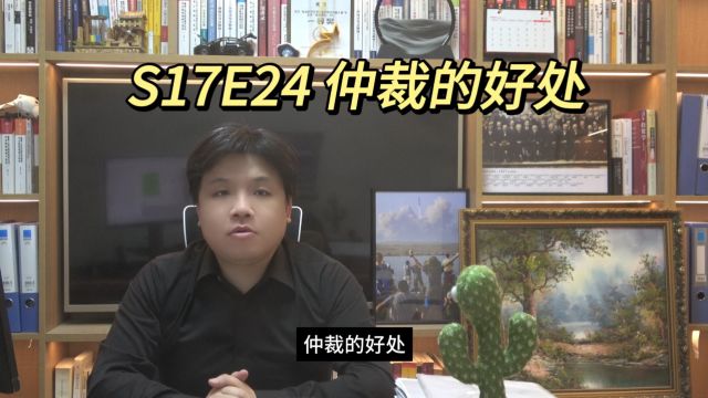 S17E24 仲裁的好处