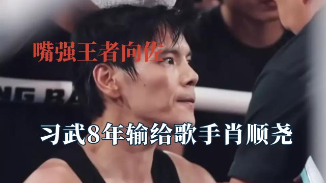 肖顺尧沉寂多年原因?一拳打倒李连杰亲传弟子向佐,不懂人情世故