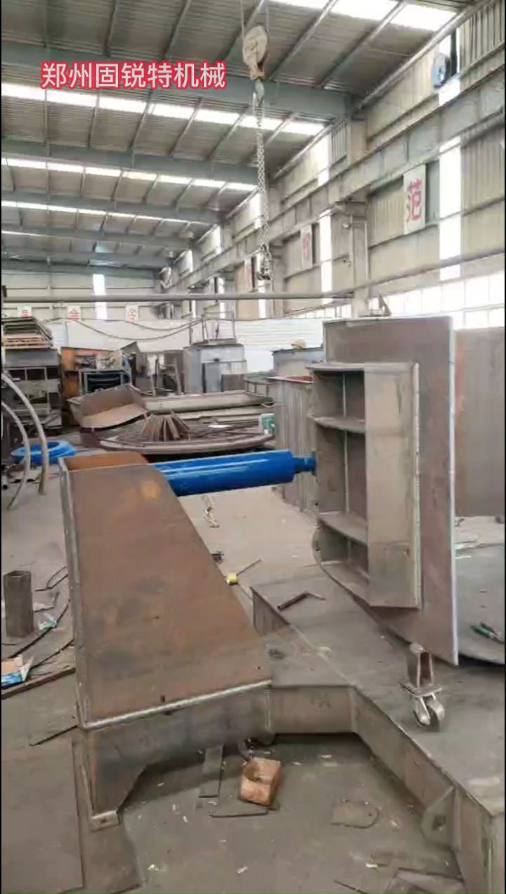 吨包压包机 吨袋挤压机 结块化肥挤碎机