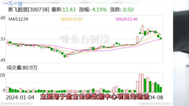 奥飞数据发行可转换债券,筹集9.05亿元助力盘古云泰数据中心