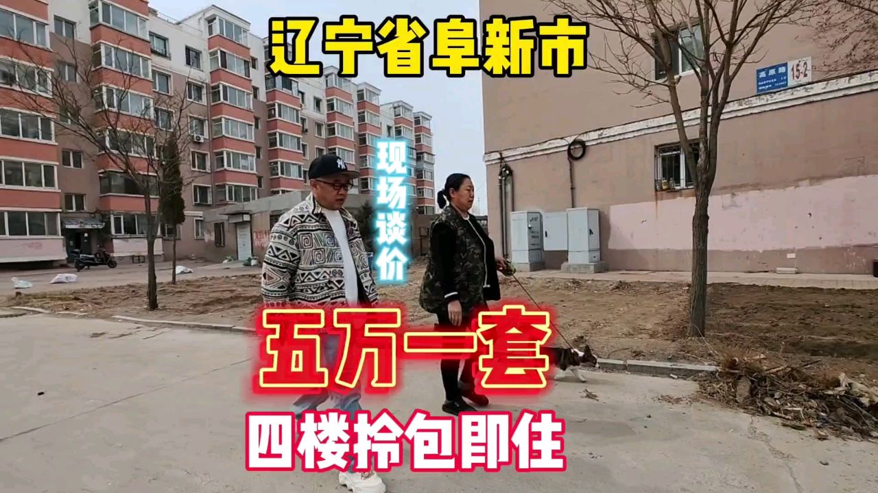 辽宁省阜新市高德东山房价四楼拎包即住5万一套实地探房现场谈价#房价