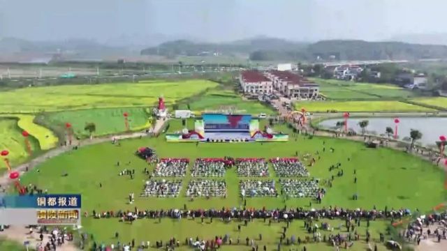 【春游江淮请您来】 枞阳县第三届油菜花文化旅游节开幕