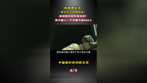 中国暴打非洲霸王花3