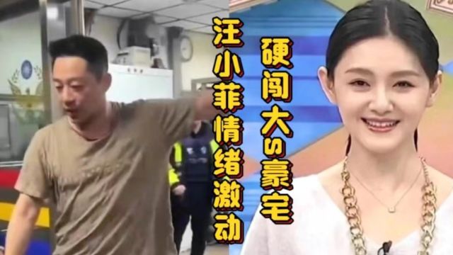 汪小菲情绪激动,硬闯大S豪宅,之后又冲进警局实名举报大S磕糖