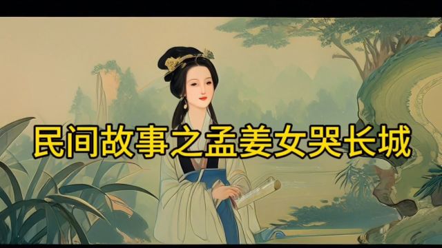 民间故事之孟姜女哭长城