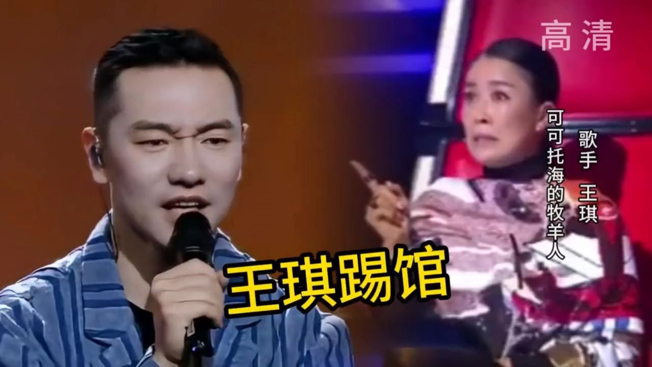 王琪假如踢馆好声音《可可托海的牧羊人》,开口震撼导师们如何应对