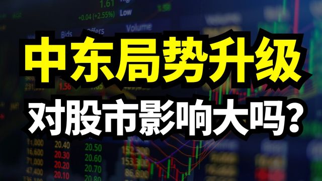 中东局势突然升级!对金融市场影响有多大?