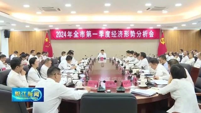 阳江市政府召开全市第一季度经济形势分析会 锚定全年目标任务补短板强弱项 巩固和增强经济回升向好态势