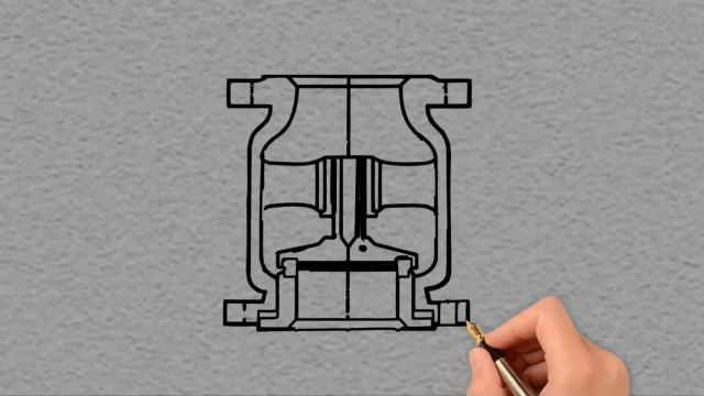 HC42W16P立式止回阀各部件的作用