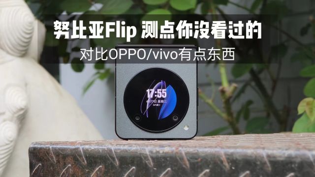 努比亚Flip自费评测:对比OV, 频闪/影像/易用性比想象中的亮眼