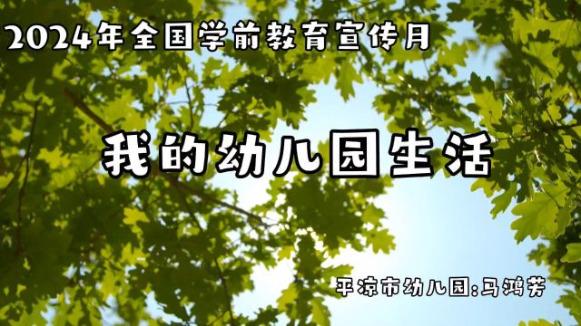 2024全国学前教育宣传月——我的幼儿园生活