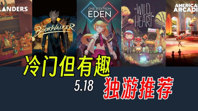 分享一些冷门但有趣的独游佳作【Steam史低折扣】5.18