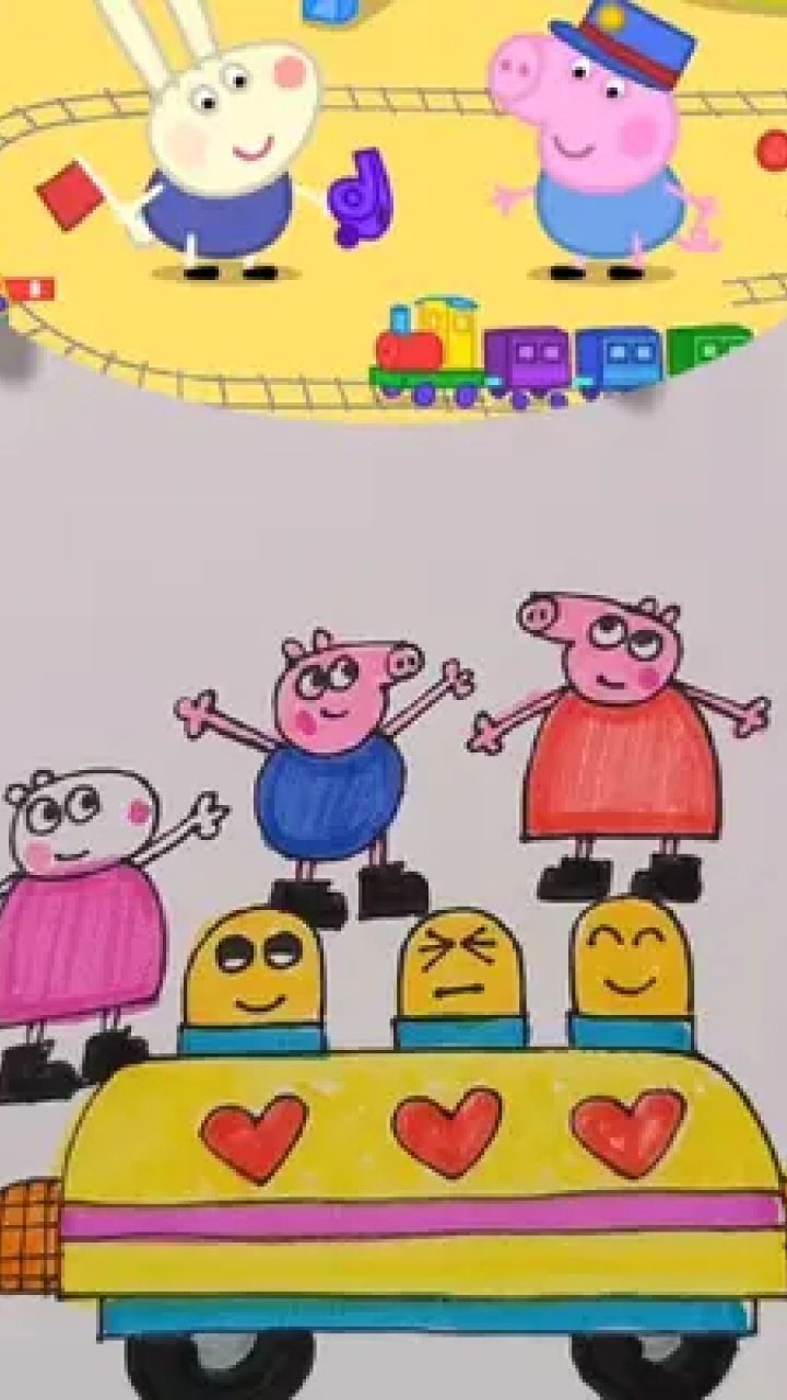 儿童画地铁站简笔画图片